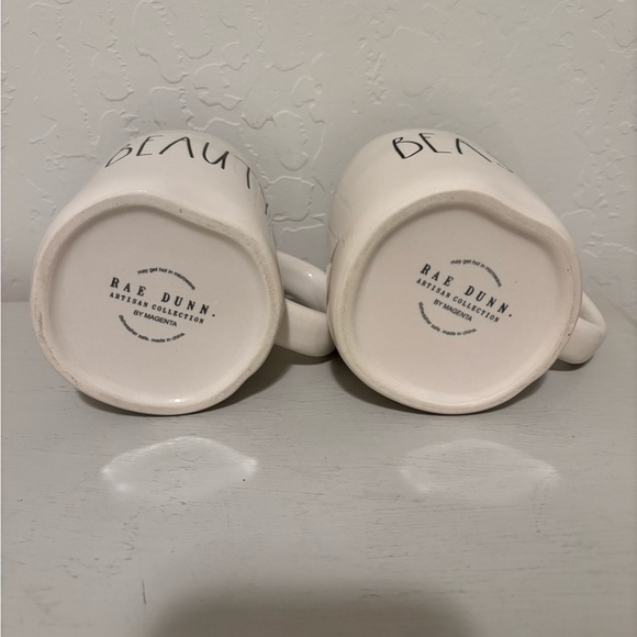 Rae Dunn Beauty and Beast Mugs - Picture 5 of 5